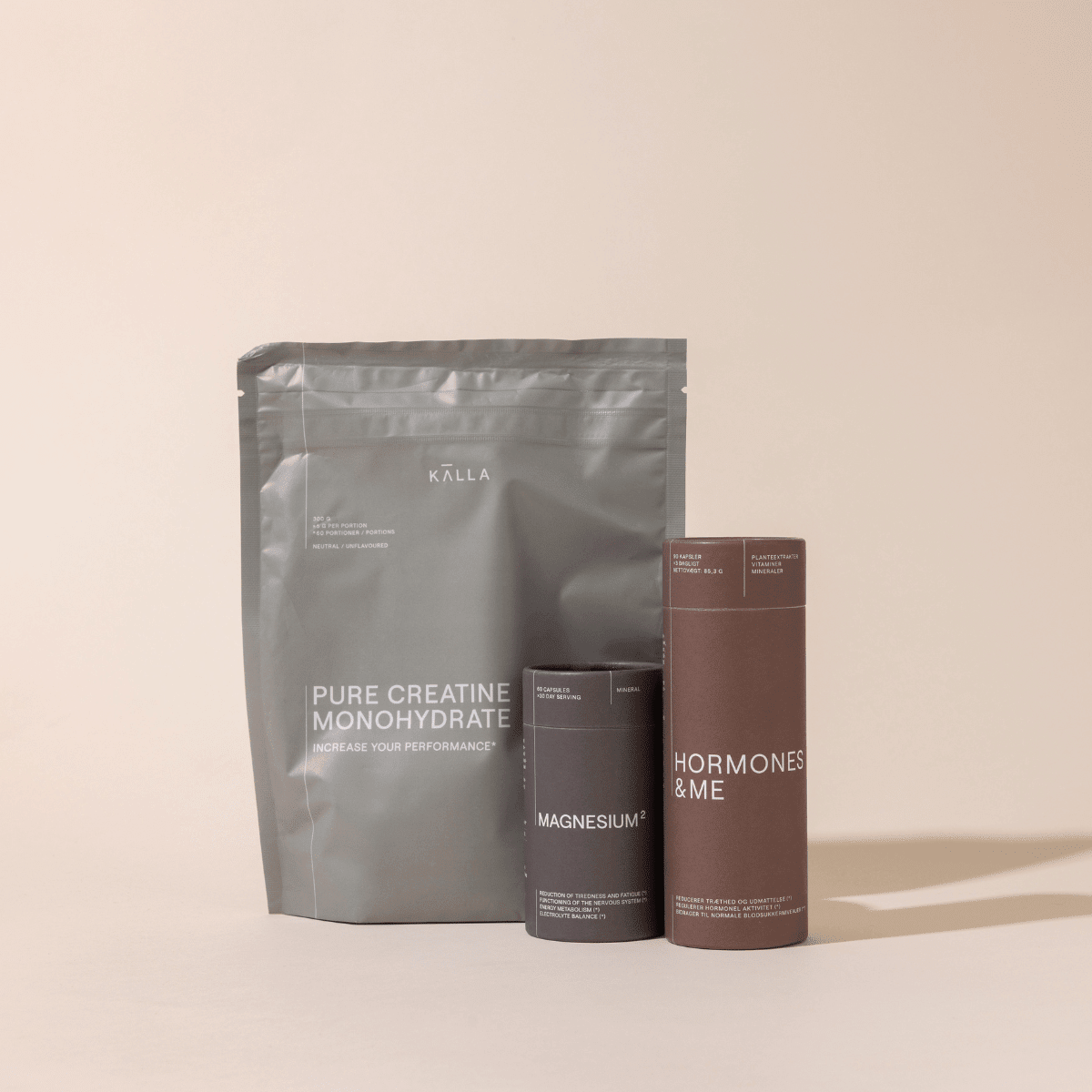 (PERI)MENO SUPPORT: Pure Creatine Monohydrate, Magnesium² and Hormones & Me