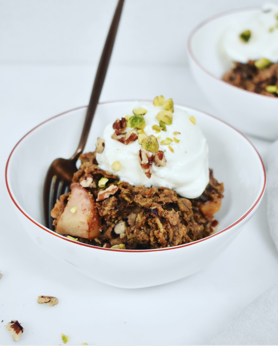 Recipe: Apple Cinnamon Baked Oats